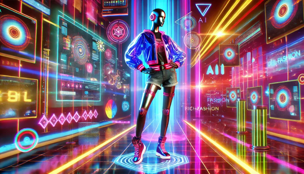 campagne de pub avec mannequin IA